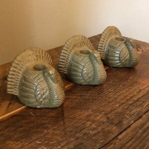 Turkey Candlestick Holders